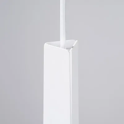 Lampa wisząca PRYSM 3L biała