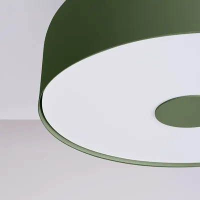 Plafon OMIQ zielony oliwkowy