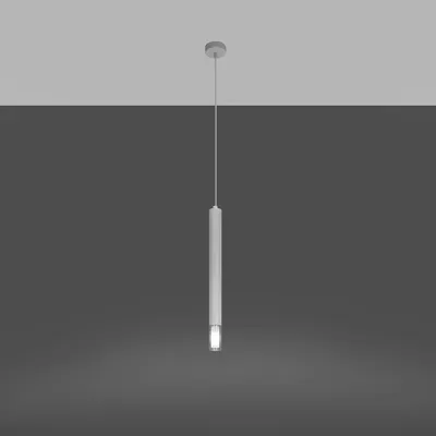 Lampa wisząca WEZYR 1 biała