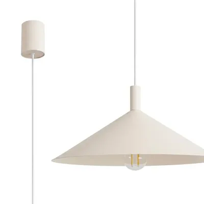 Lampa wisząca NOX 40 beżowa