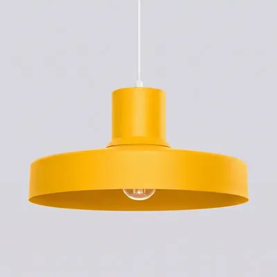 Lampa wisząca BILO żółta