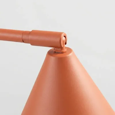 Lampa biurkowa NOX ochra czerwona