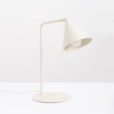 Lampa biurkowa NOX beżowa