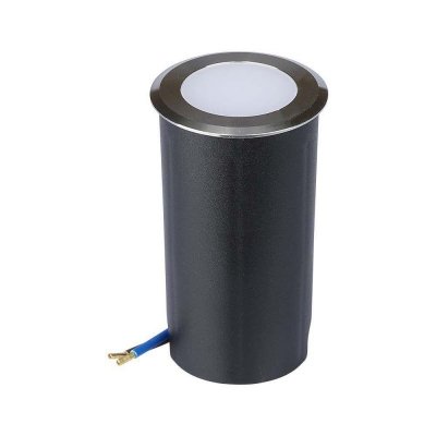 Oprawa gruntowa ogrodowa najazdowa podłogowa V-TAC 1W LED srebrna IP67 VT-1151 3000K 51lm