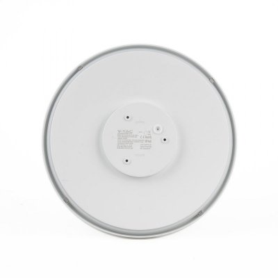 Plafon V-TAC 24W LED Okrągły 35cm Natynkowy Pilot Czujnik Ruchu IP44 Biały VT-8624S 6500K 2500lm
