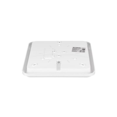 Plafon LED V-TAC SAMSUNG CHIP 12W 29x29cm Czujnik Ruchu CCT Kwadratowy Biały VT-81003 3000K-4000K-6000K 1100lm 5 Lat Gwarancji