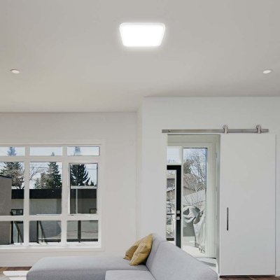 Plafon V-TAC 24W LED SAMSUNG CHIP Kwadrat 29x29cm Natynkowy IP44 Biały VT-8624 4000K 2500lm 5 Lat Gwarancji