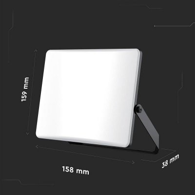 Projektor LED V-TAC 30W LED 3w1 CCT 100Lm/W Mleczny Klosz VT-44036CCT 3000-4000K-6500K 3000lm
