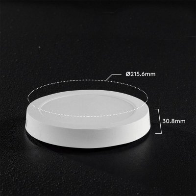 Panel natynkowy downlight V-TAC 18W LED CREE CHIP okrągły 215x30mm VT-60018CCT 3000K-4000K-6500K 1980lm 6 lat gwarancji