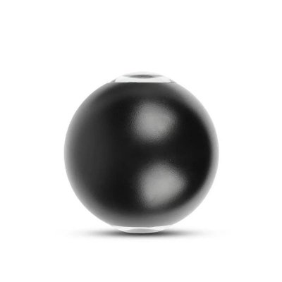 Kinkiet ścienny V-TAC 6W LED czarny okrągły IP65 VT-836 3000K 660lm