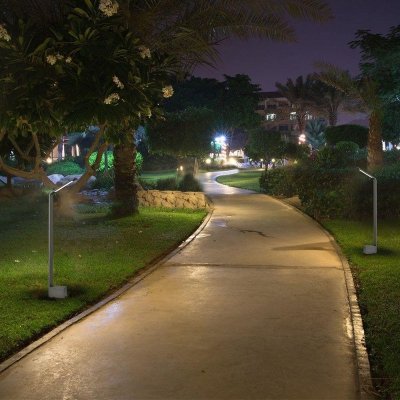 Słupek ogrodowy V-TAC 5W LED 80cm szary IP65 VT-896-G 4000K 810lm