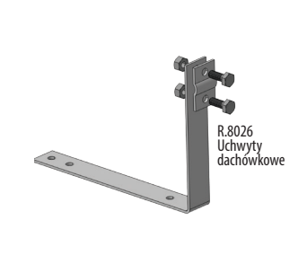 Uchwyt dachówkowy R.8026 Pawbol