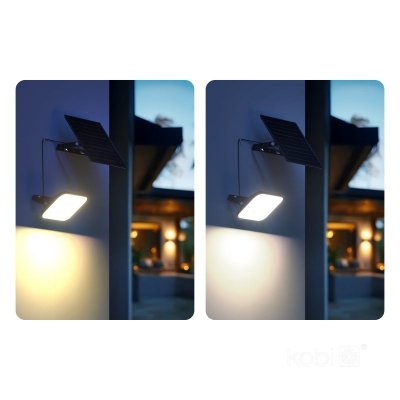 Naświetlacz z czujnikiem ruchu solar LED MHCS 30W 2CCT IP65 Kobi Premium