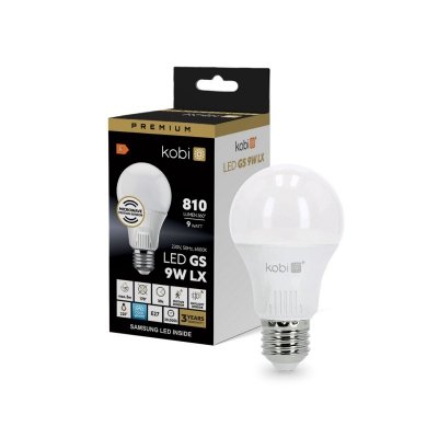 Żarówka z czujnikiem ruchu LED GS 9W E27 6500K LX Kobi Premium
