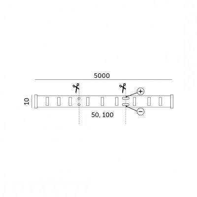 Taśma LED TRAMO 300 5050 5m RGB IP20 Kobi