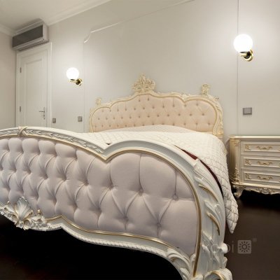 Kinkiet GLOBE ELEGANCE BL GOLD K 1xG9 Kobi Design