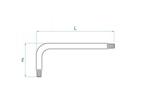 IMBUS EXTRA DŁUGI TORX T30 x 165mm King Tony