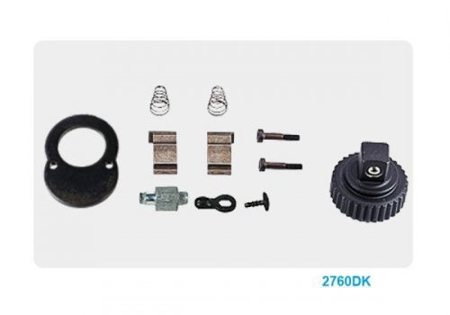 GRZECHOTKA 1/4&quot; 32 ZĘBY 100mm UCHWYT POLEROWANY King Tony