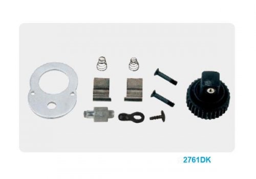 GRZECHOTKA Z PRZYCISKIEM 1/4&quot; 24 ZĘBY 140mm UCHWYT POLEROWANY King Tony