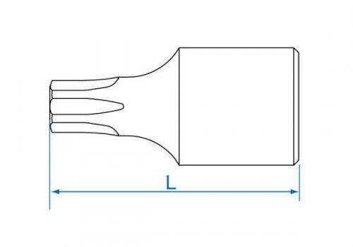 NASADKA 1/4&quot; Z KOŃCÓWKĄ TORX T27 x 25mm King Tony