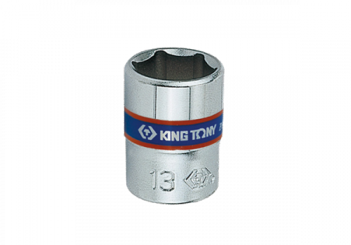 NASADKA KRÓTKA 1/4&quot; 12mm x 24,5mm, 6-kąt. Cr-V King Tony