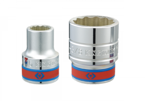 NASADKA KRÓTKA 3/4&quot; CALOWA 1-1/8&quot; x 52mm 12-kąt. Cr-V King Tony
