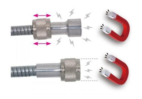 CHWYTAK GIĘTKI Z KOŃCÓWKĄ MAGNETYCZNĄ 381mm, średnica końcówki 18mm, udźwig 3KG King Tony