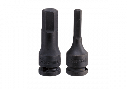 NASADKA UDAROWA Z KOŃCÓWKĄ HEX 3/8&quot; 17mm x 55mm King Tony