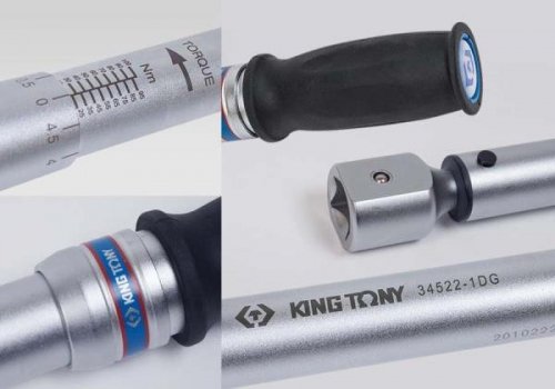 KLUCZ DYNAMOMETRYCZNY 14x18mm 70 - 350Nm BEZ GŁOWICY King Tony