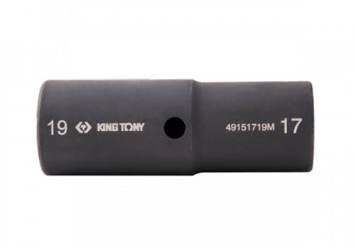 NASADKA UDAROWA DWUSTRONNA 1/2&quot; 21mm / 23mm x 77mm, 6-kąt King Tony