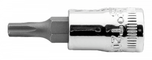 Nasadka trzpieniowa 1/4&quot; do śrub TORX z bolcem TR8 SB SB BAHCO