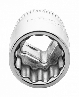 Nasadka 1/4&quot; 12-kątna 13 mm cienkościenna SB BAHCO