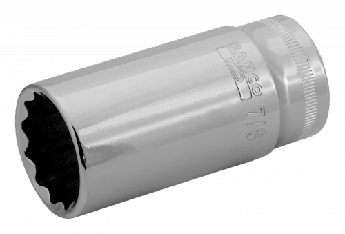 Nasadka 3/8&quot; 12-kątna 3/4&quot; wydłużona SB BAHCO