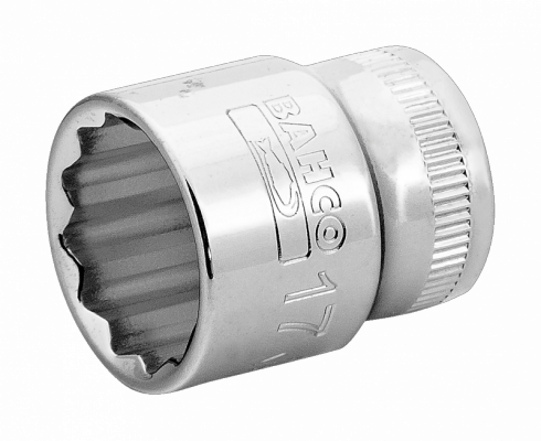Nasadka 3/8&quot; 12-kątna 15 mm cienkościenna SB BAHCO