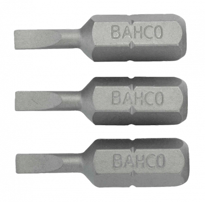 Bit 1/4&quot; do śrub płaskich 1.2x8x25 mm, 3 szt. BAHCO