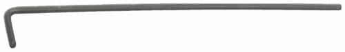Klucz trzpieniowy imbusowy wydłużony 2.5 mm, czarny BAHCO