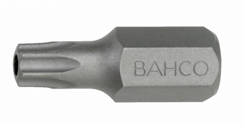 Bit udarowy 10 mm do śrub TORX, z otworem TR20x30 mm BAHCO