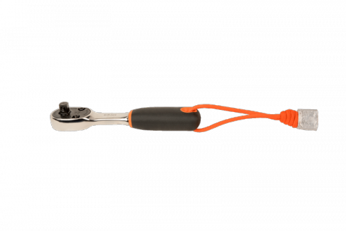 Grzechotka dwukierunkowa 1/4&quot;, 72 zębowa obracana w skokach co 5° BAHCO