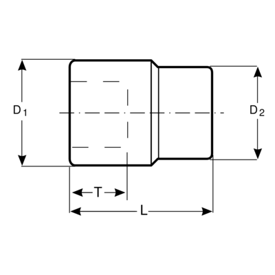 Nasadka izolowana 1/2&quot; 12-kątna 32 mm BAHCO