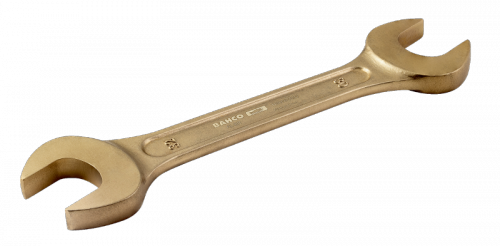 Klucz płaski otwarty, nieiskrzący AL-BR 23x26 mm BAHCO