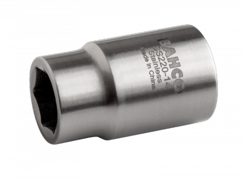 Nasadka 3/4&quot; 6-kątna 19 mm ze stali nierdzewnej BAHCO
