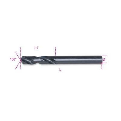 Wiertło kręte szlifowane cylindryczne HSS 7,50 mm DIN1897, 412C Beta