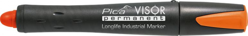 Marker permanentny VISOR przemyslowy, pomaranczowy Pica
