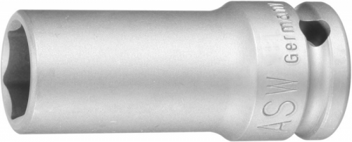 Udarowa koncowka wymiennaklucza nasadowego, dluga 3/4&quot; 19mm ASW