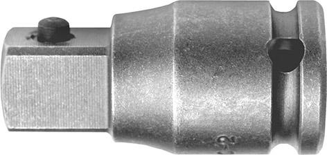 Udarowy adapter zwieksz. 1/4&quot; na 3/8&quot; ASW