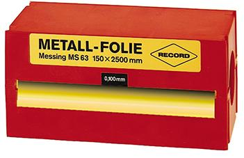 Folia metalowa, ze stali nierdzew.150x2500x0,200mmRECORD