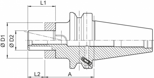 Wiertlo lufowe pelnoweglikowe, typ EB100 3,50x120mm GÜHRING