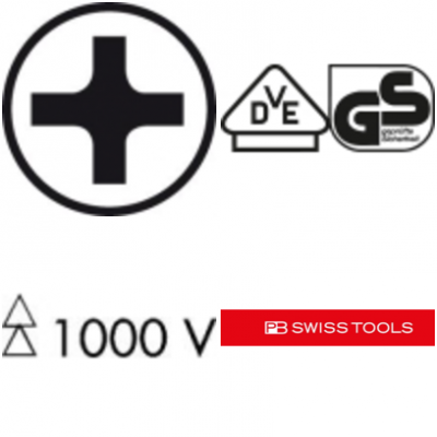 Wkrętak 5190 VDE PH0x 60mm Classic PB Swiss Tools