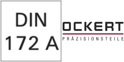 Tulejka kolnierzowa D172A 8,4x15x12 krótka, Ockert