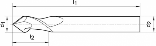 Wiertlo krete DIN338 HSSEtyp N,7,70mm GÜHRING